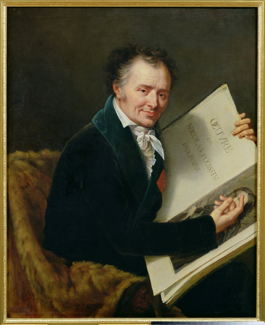 Dominique Vivantin (1747-1825) muotokuva Baron Denon, 1808 tekijältä Robert Lefevre