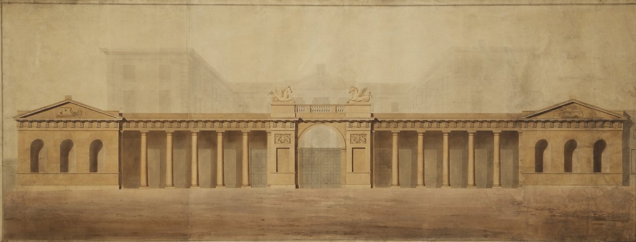 Old Admiralty Screen, 1700-luvun loppu. tekijältä Robert Adam