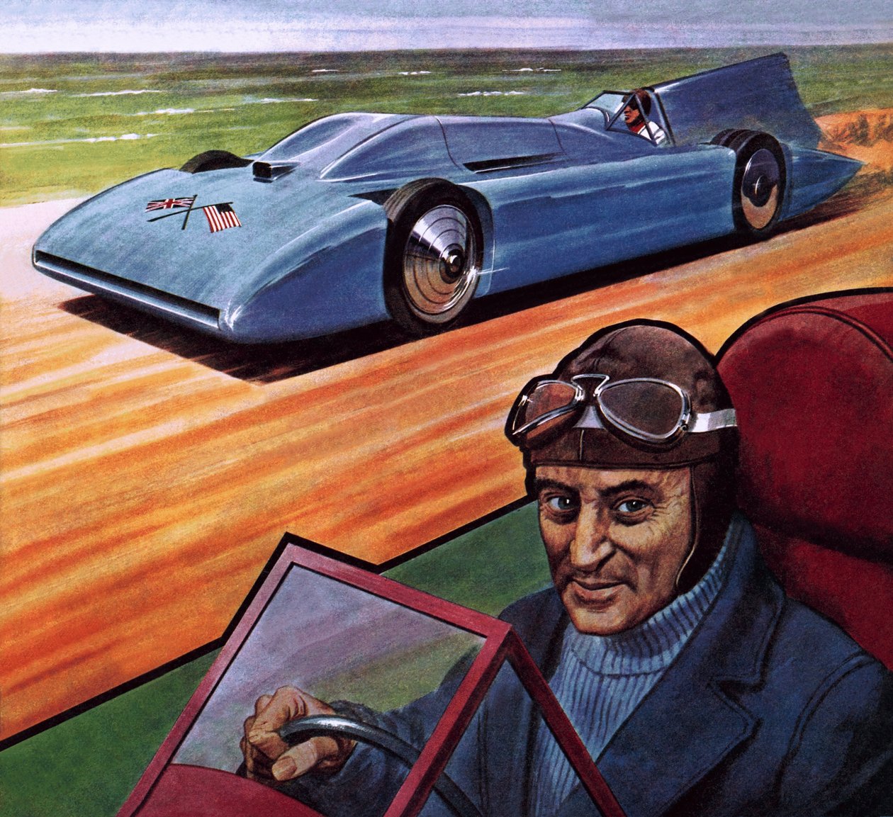 Malcolm Campbell ja Bluebird tekijältä Robert Brook
