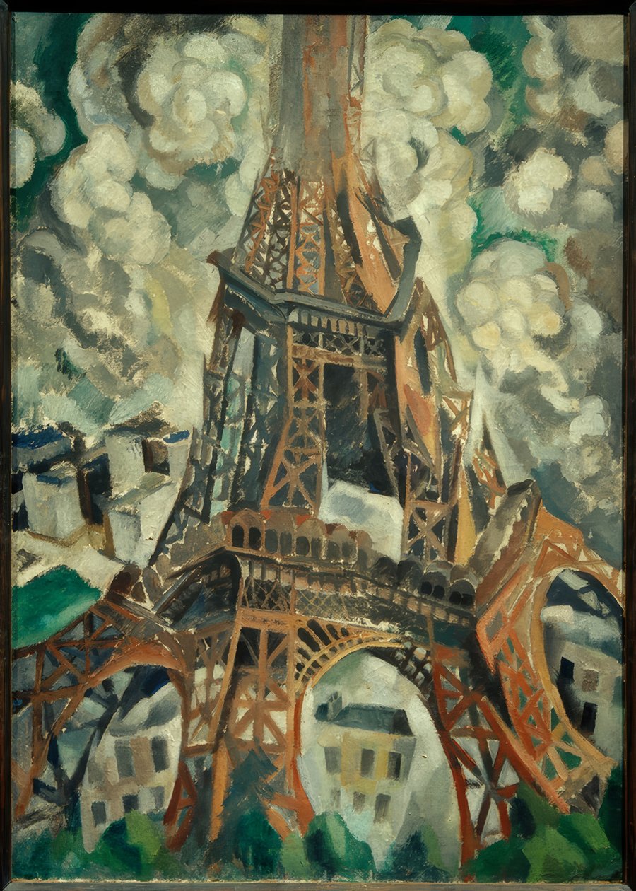 Eiffelturm tekijältä Robert Delaunay