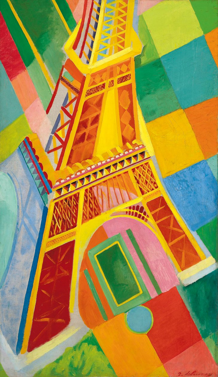 Eiffel-torni, 1926. tekijältä Robert Delaunay