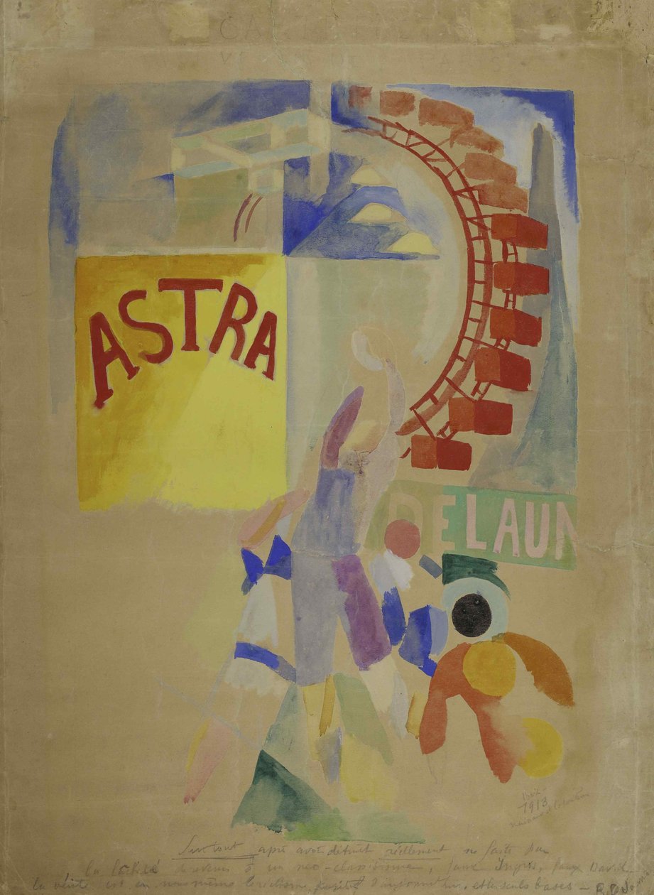 Cardiffin joukkue, 1912-1913. tekijältä Robert Delaunay