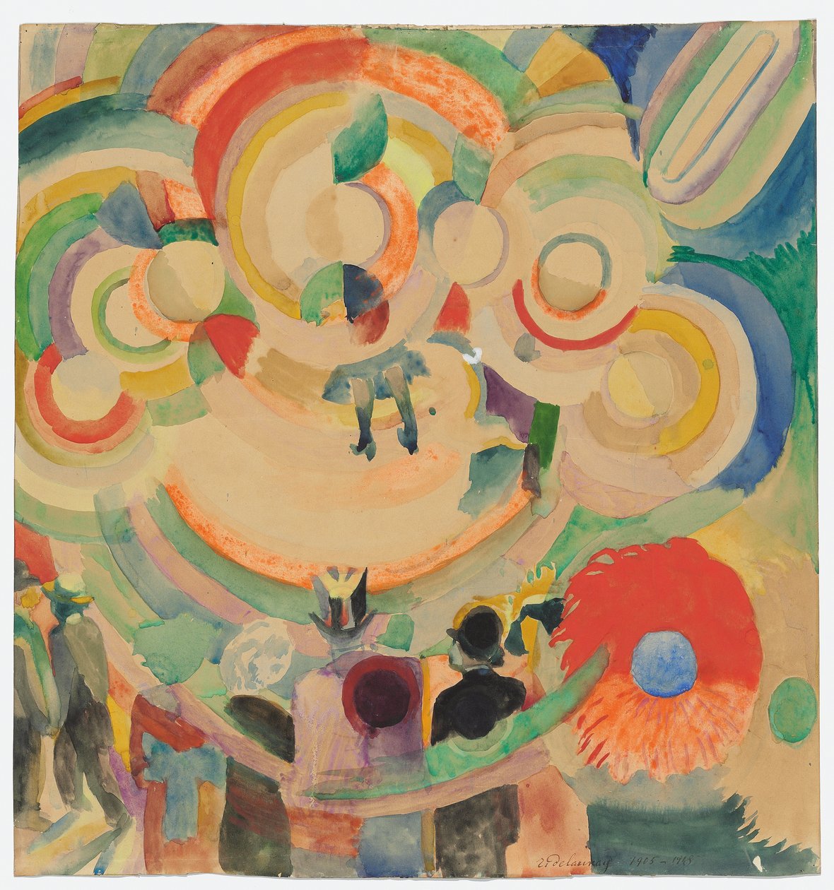 Sikojen karuselli tekijältä Robert Delaunay