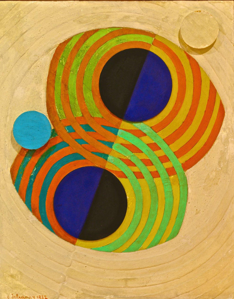 Helpotus. Rytmit, 1932. tekijältä Robert Delaunay