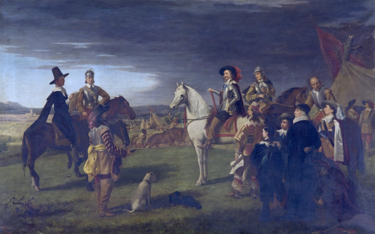 Gloucesterin piiritys, 1643, 1860 tekijältä Robert Dowling
