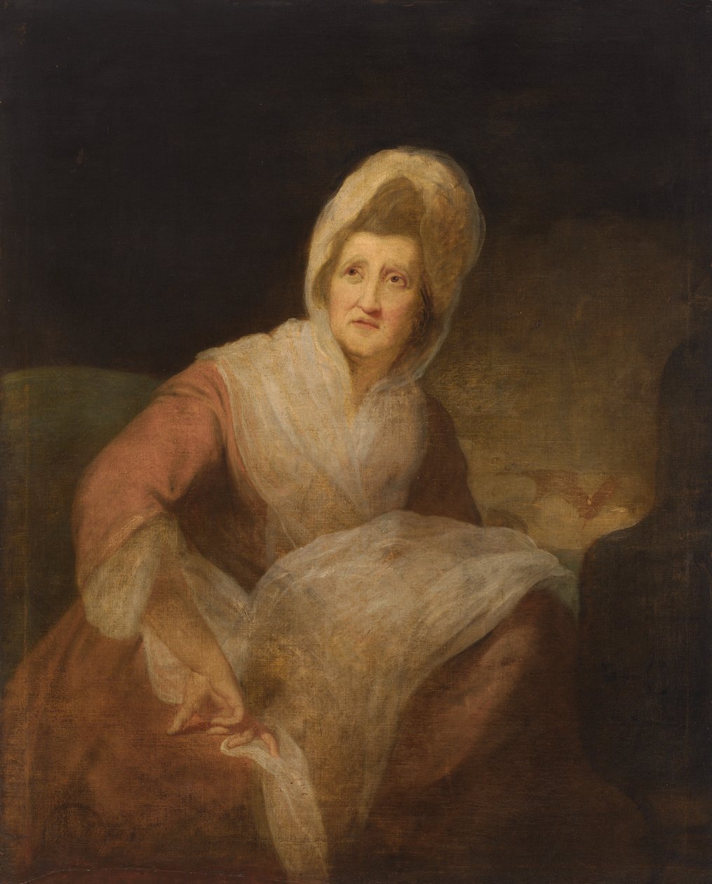 Patience Lovell Wright, c. 1782. tekijältä Robert Edge Pine