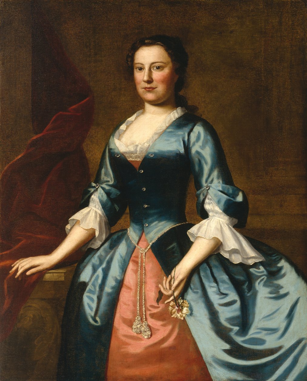 Muotokuva rouva Samuel McCall, Sr. tekijältä Robert Feke