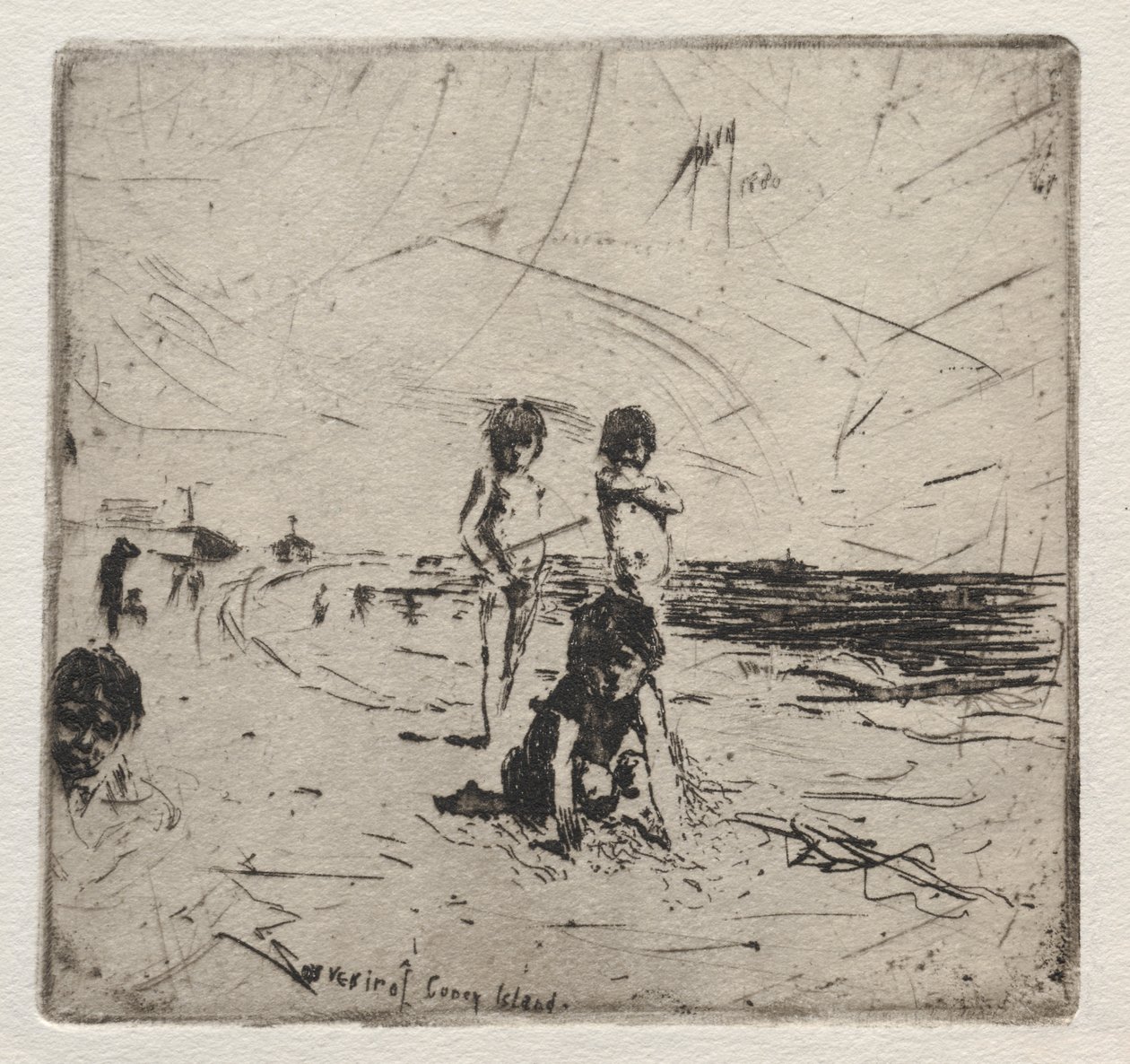 Matkamuisto Coney Islandilta tekijältä Robert Frederick Blum