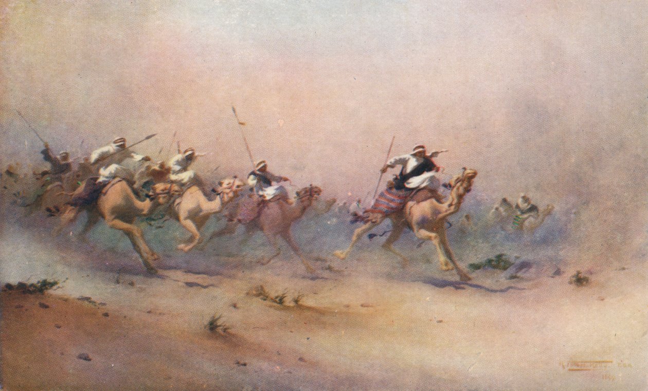 Myrskyn ohjaama, c1880, 1904 tekijältä Robert George Talbot Kelly
