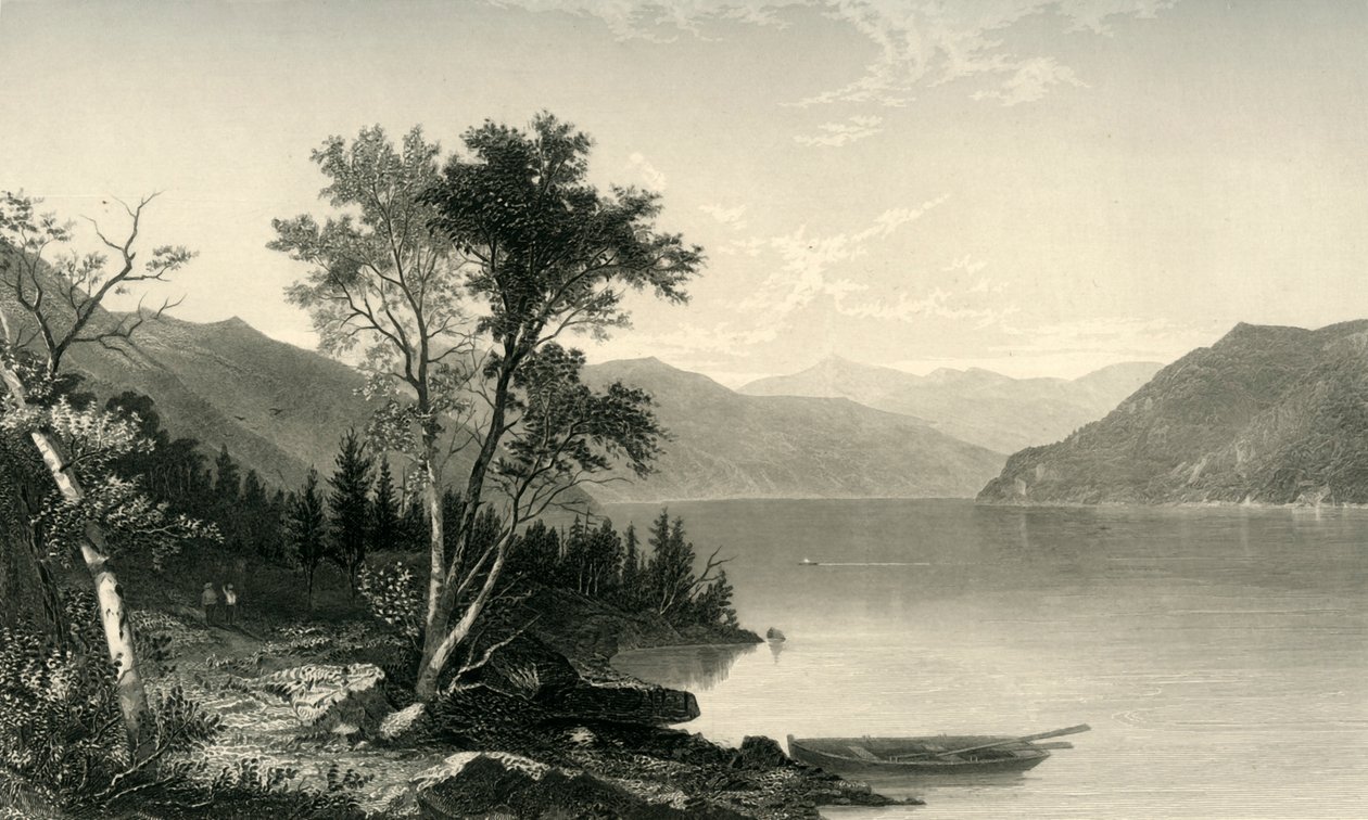 Lake George, 1874. tekijältä Robert Hinshelwood