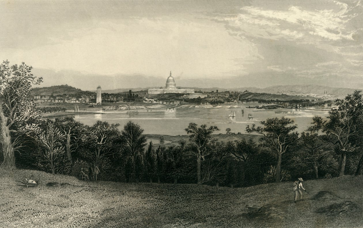 "Washington Arlington Heightsista", 1874. tekijältä Robert Hinshelwood