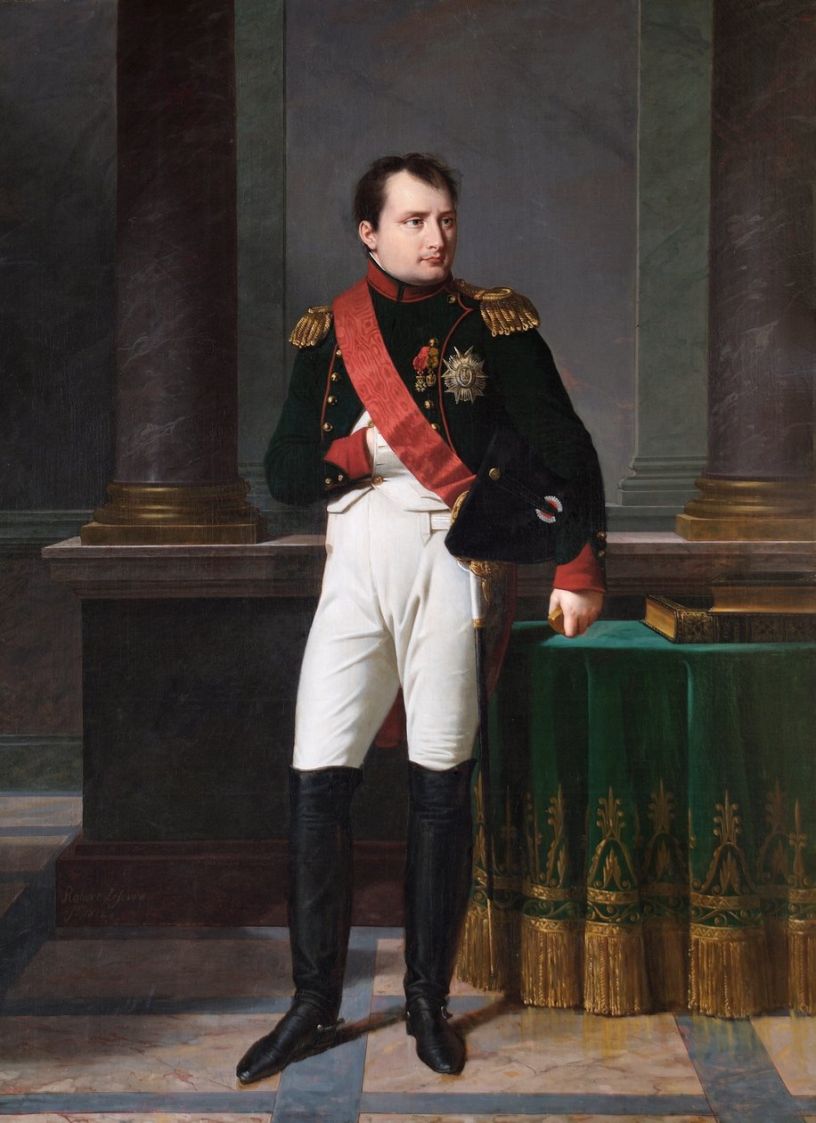 Napoleon Bonaparten muotokuva, 1812 tekijältä Robert Lefevre