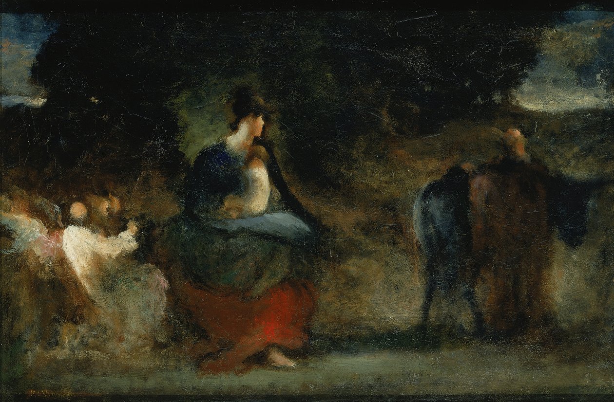 Lento Egyptiin, 1800-luvun puolivälissä. tekijältä Robert Loftin Newman
