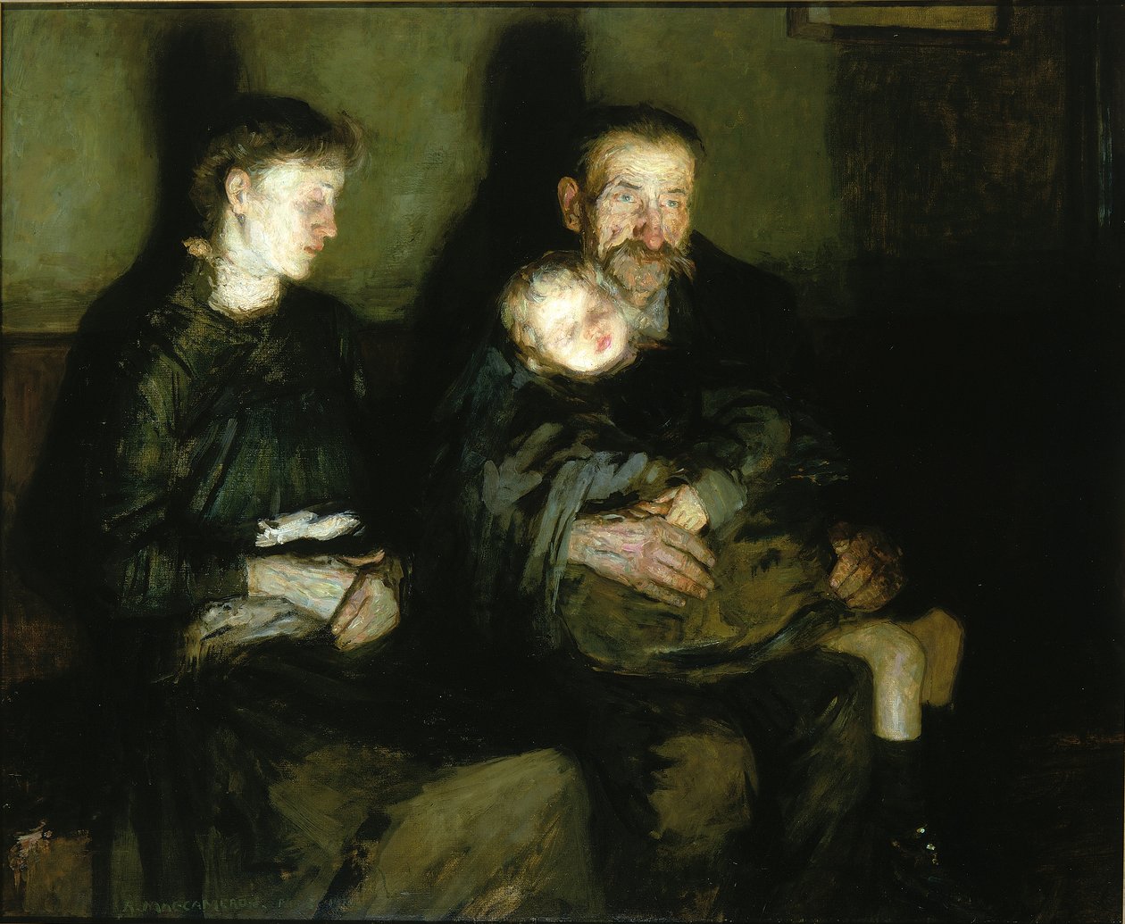 Odotan lääkäriä, 1910. tekijältä Robert MacCameron