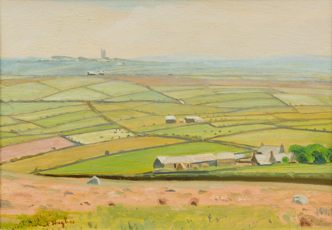 Zennor (öljy paneelille) tekijältä Robert Morson Hughes