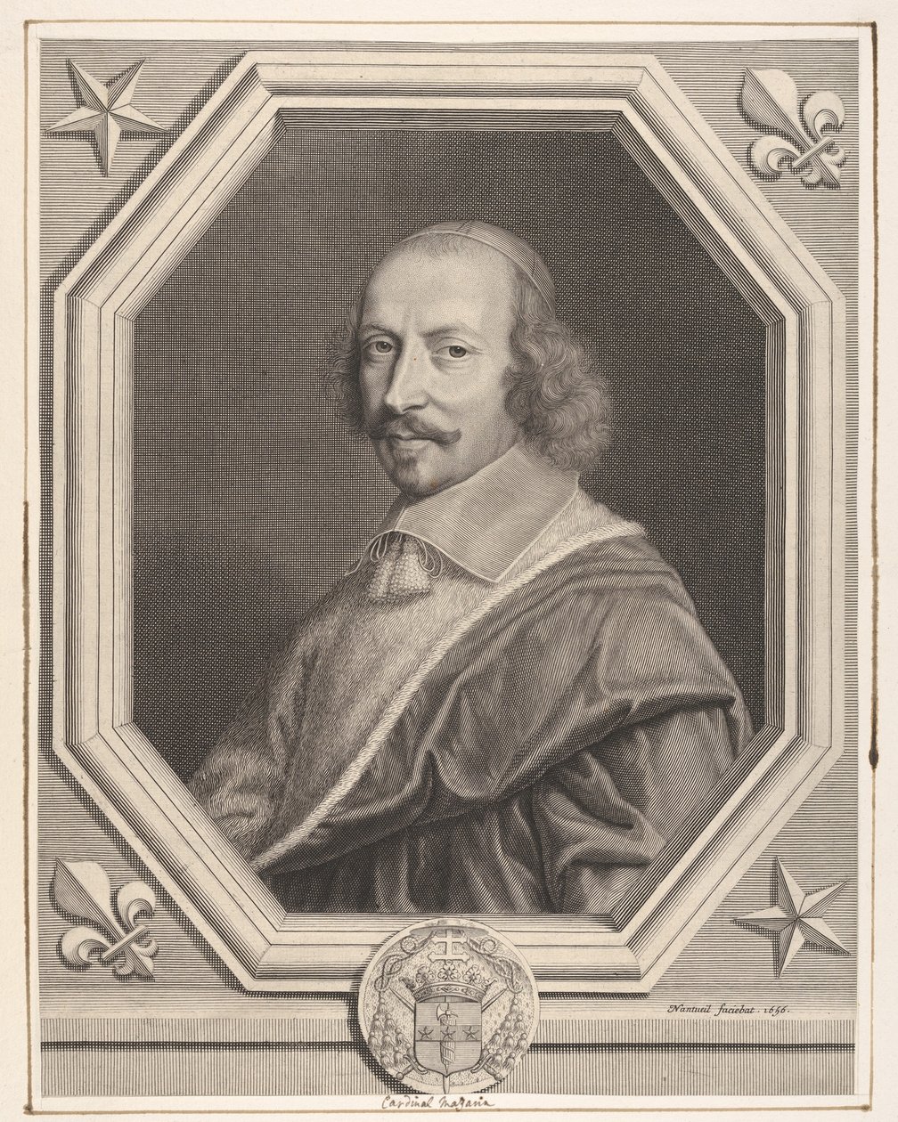 Kardinaali Jules Mazarin, 1656. tekijältä Robert Nanteuil