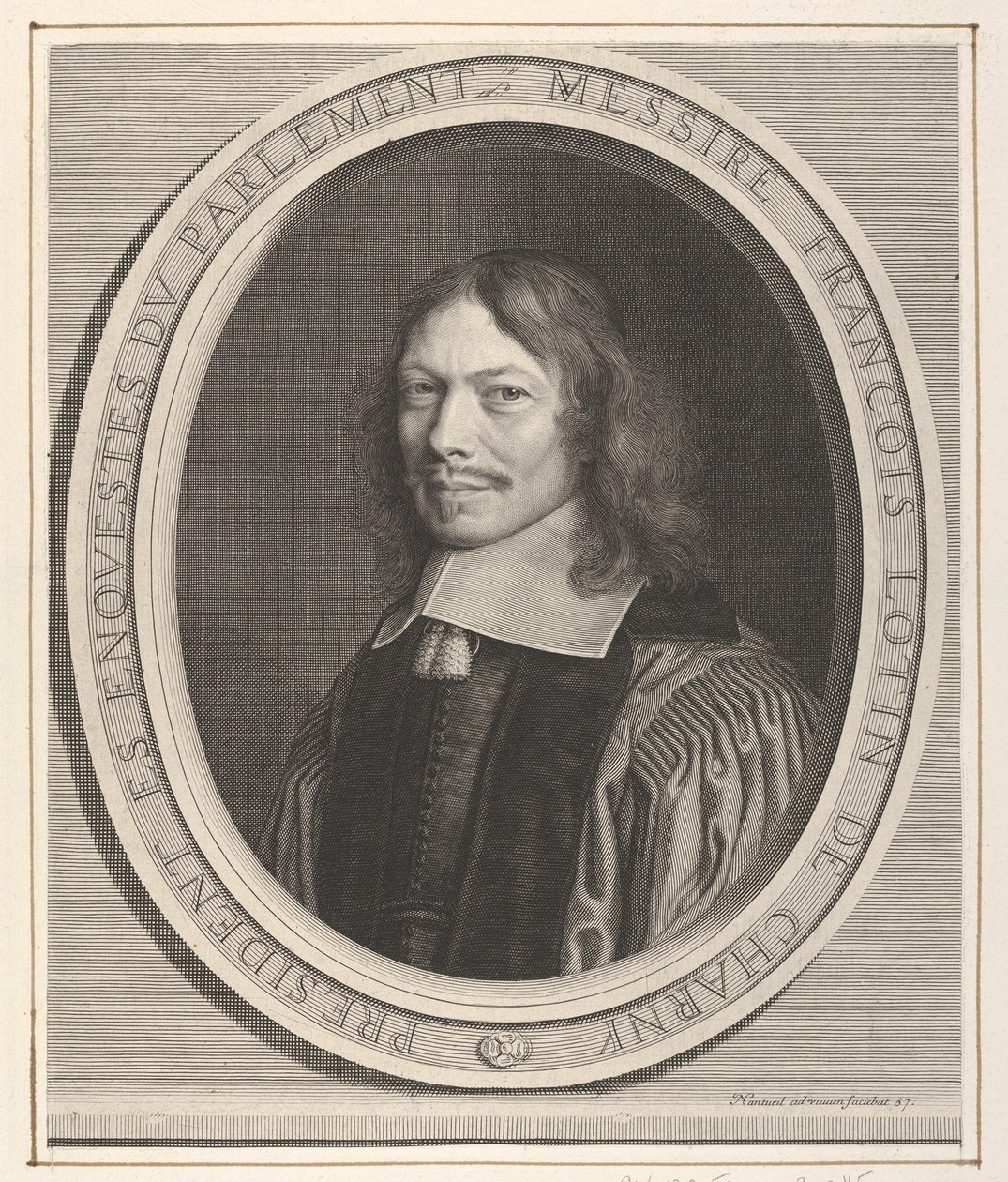 Francois Lotin de Charny, n. 1657. tekijältä Robert Nanteuil