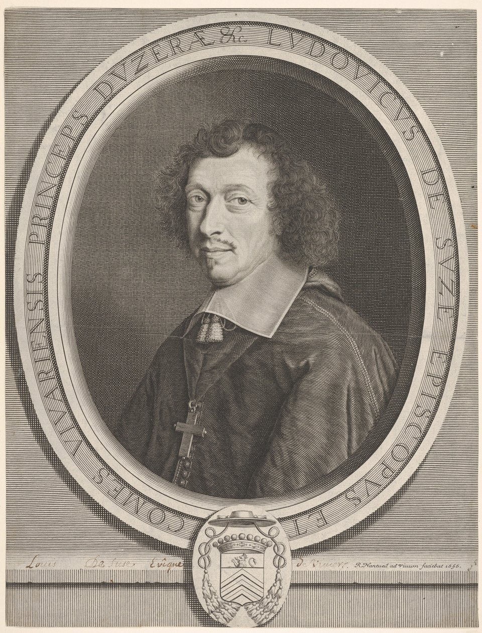 Louis-Francois de La Baume de Suze, 1656. tekijältä Robert Nanteuil