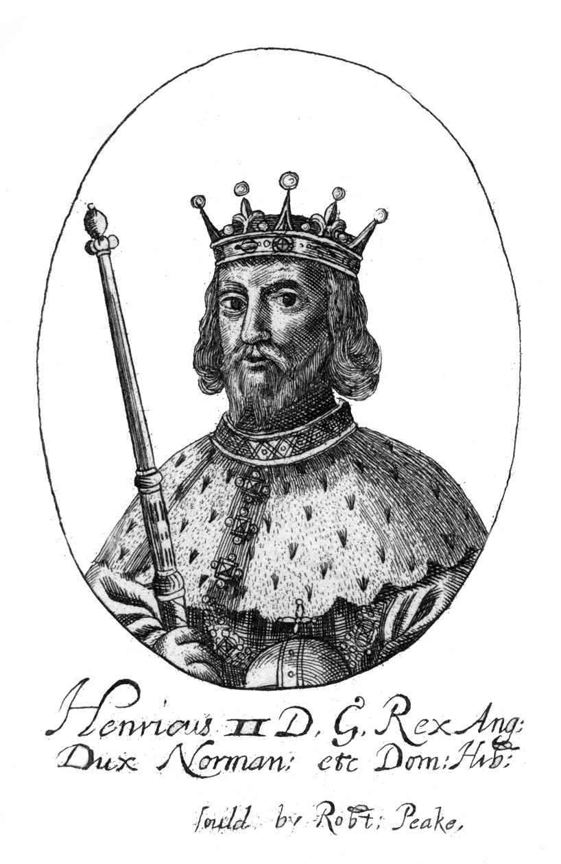 Henrik II, Englannin kuningas. tekijältä Robert Peake