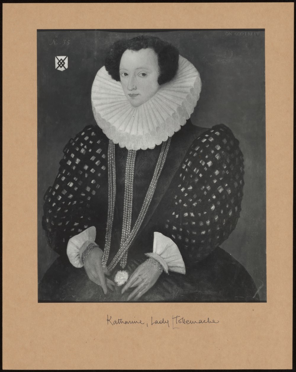 Katherine, Lady Tollemache tekijältä Robert Peake the elder