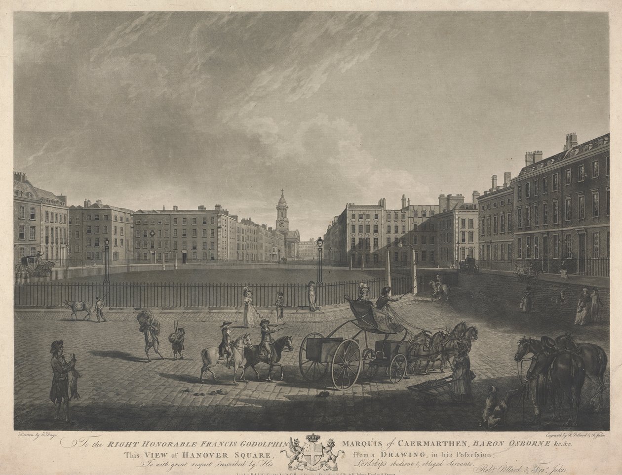 Esta vista de Hanover Squarefinnish tekijältä Robert Pollard