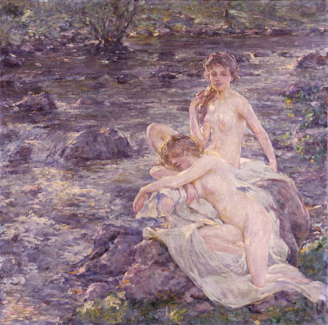 The Bathers, 1800-luvun loppu - 1900-luvun alku. tekijältä Robert Reid
