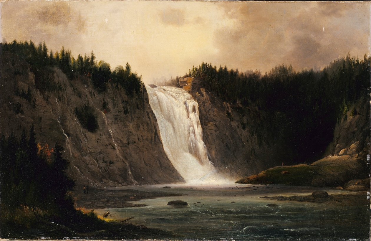 Vesiputous Mont-Morencyllä tekijältä Robert S. Duncanson