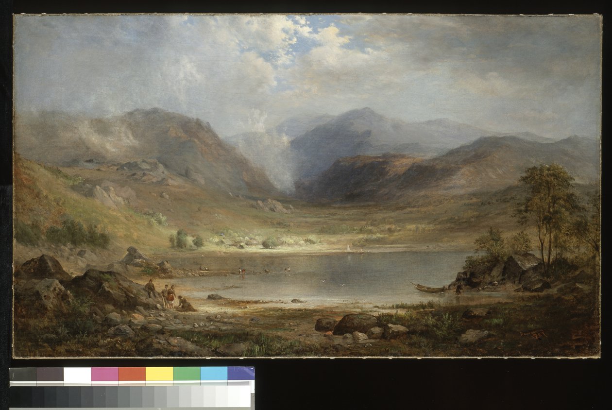 Loch Long (öljy kankaalle) tekijältä Robert Scott Duncanson