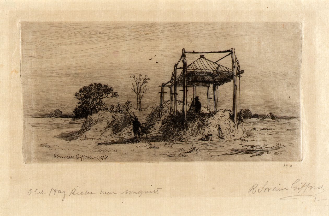 Old Hay Rick lähellä Nonquittia tekijältä Robert Swain Gifford