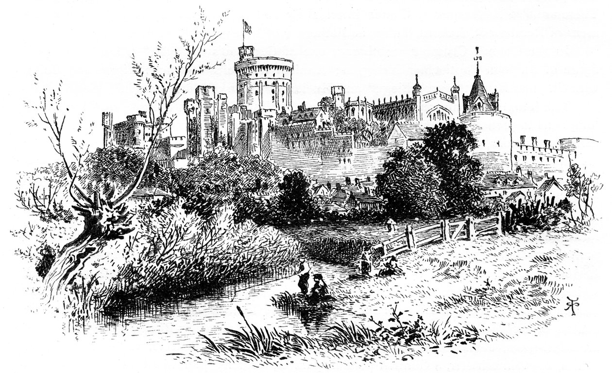 Windsor, Clewer, 1880. tekijältä Robert Taylor Pritchett