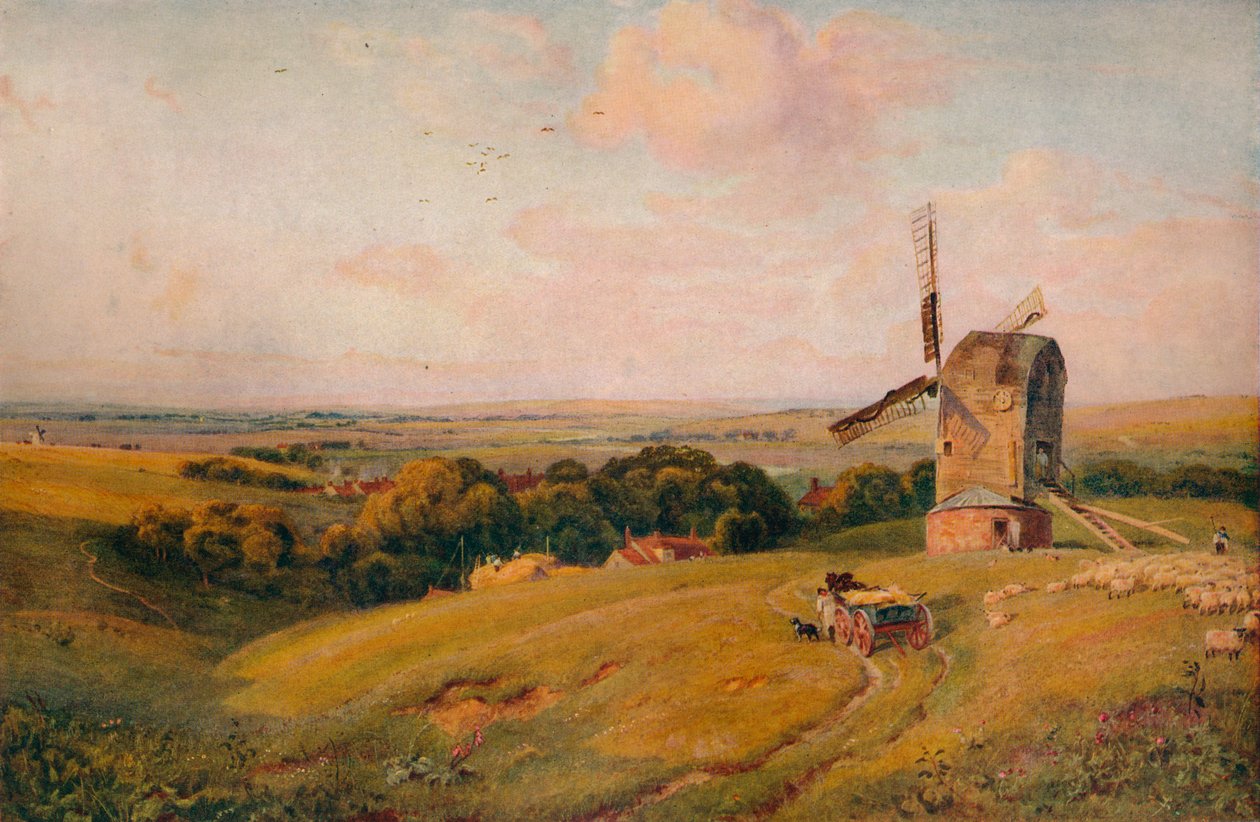 Alfriston Mill, c1886, 1938 tekijältä Robert Thorne Waite