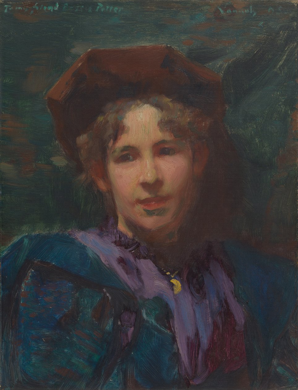 Bessie Potter Vonnoh, 1895. tekijältä Robert William Vonnoh