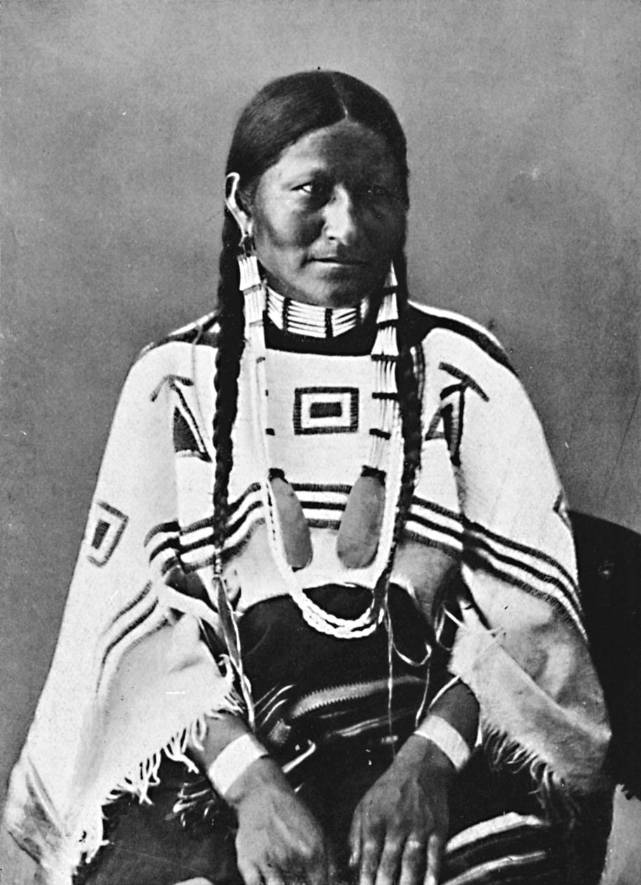 Sioux-nainen, 1912 tekijältä Robert Wilson Shufeldt