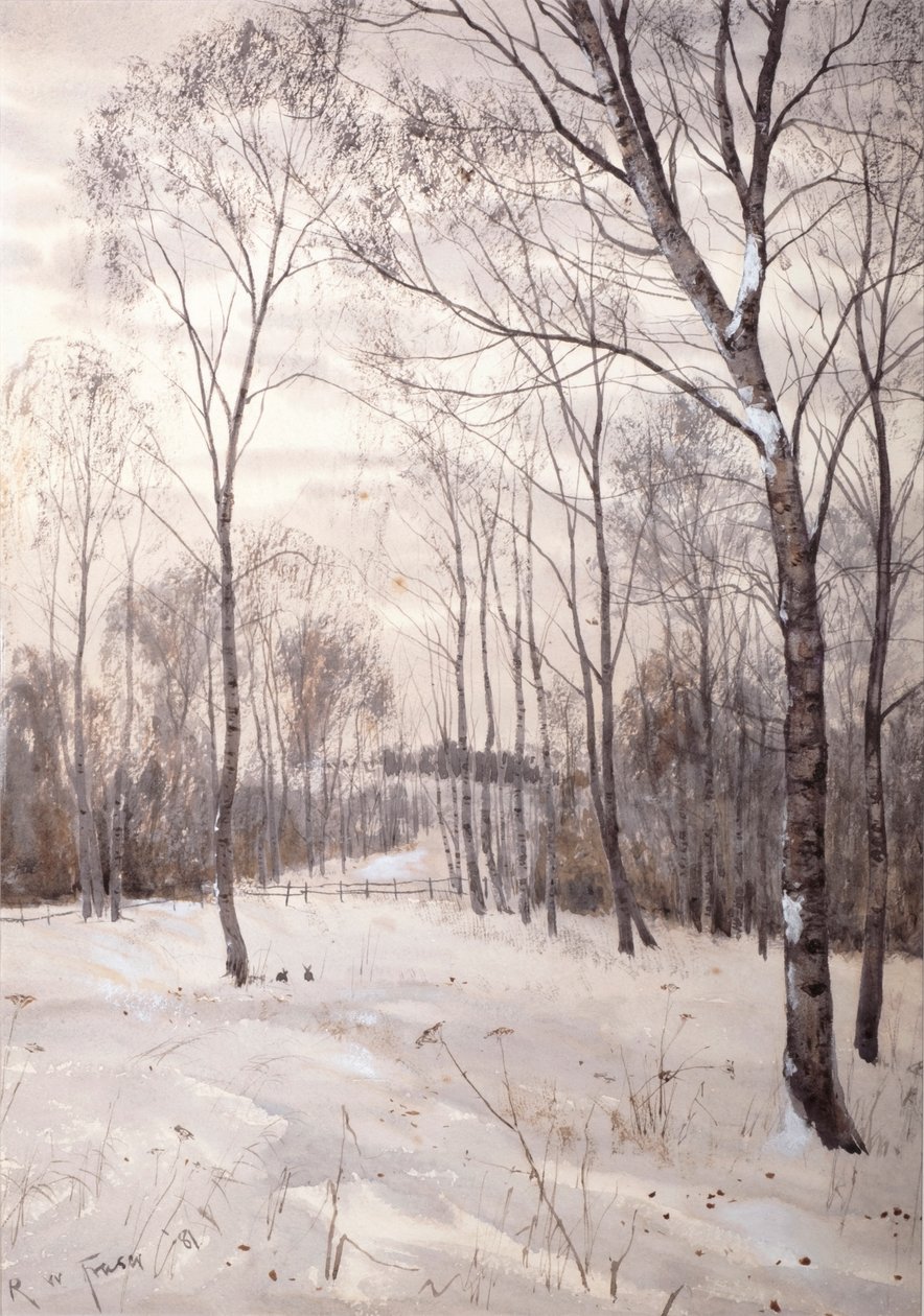 Talvinen metsä tekijältä Robert Winchester Fraser