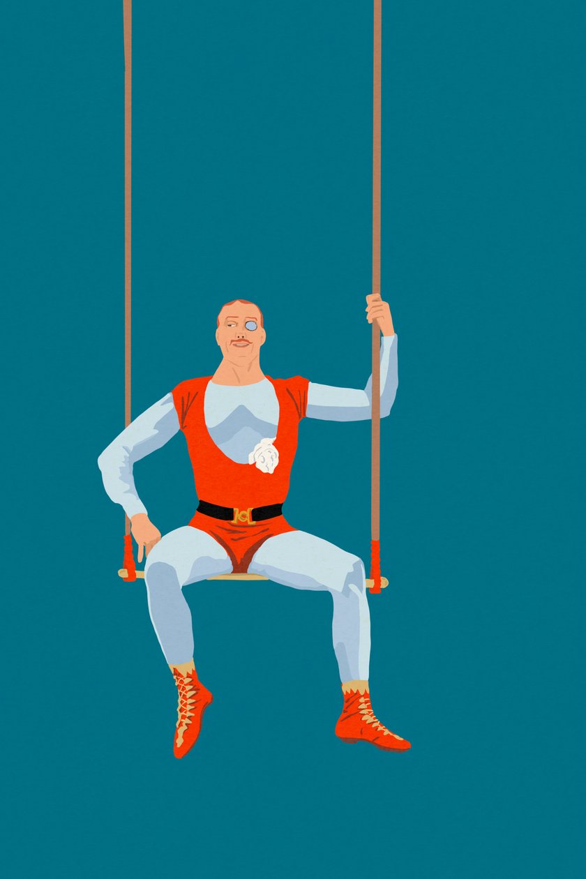 Acrobat, 2022 (digitaalinen) tekijältä Roberta Murray