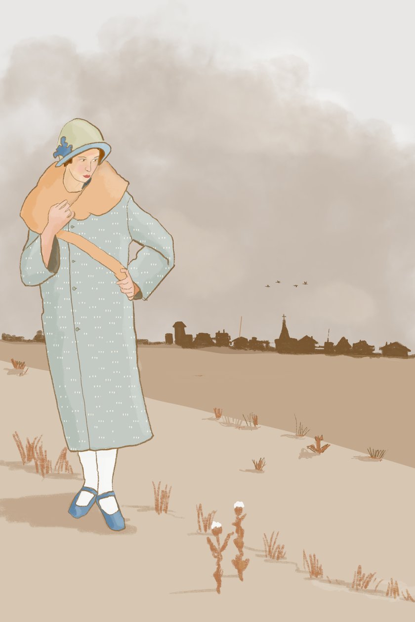 Flapper-muoti, 2022 (digitaalinen) tekijältä Roberta Murray