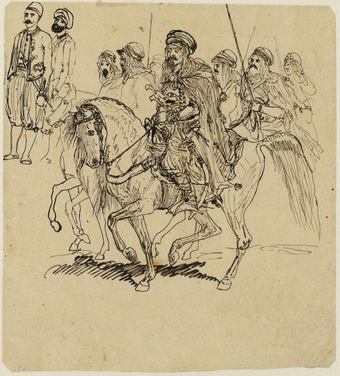 Arabihevosmiehet tekijältä Rodolphe Bresdin