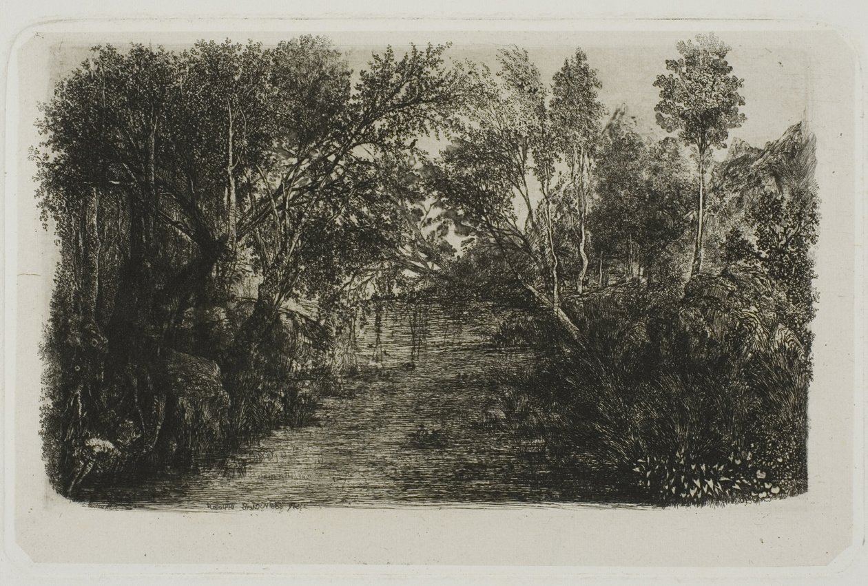 The Creek tekijältä Rodolphe Bresdin
