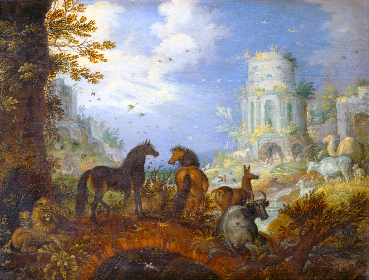 Orpoja viehättäviä eläimiä ... tekijältä Roelandt Jacobsz. Savery