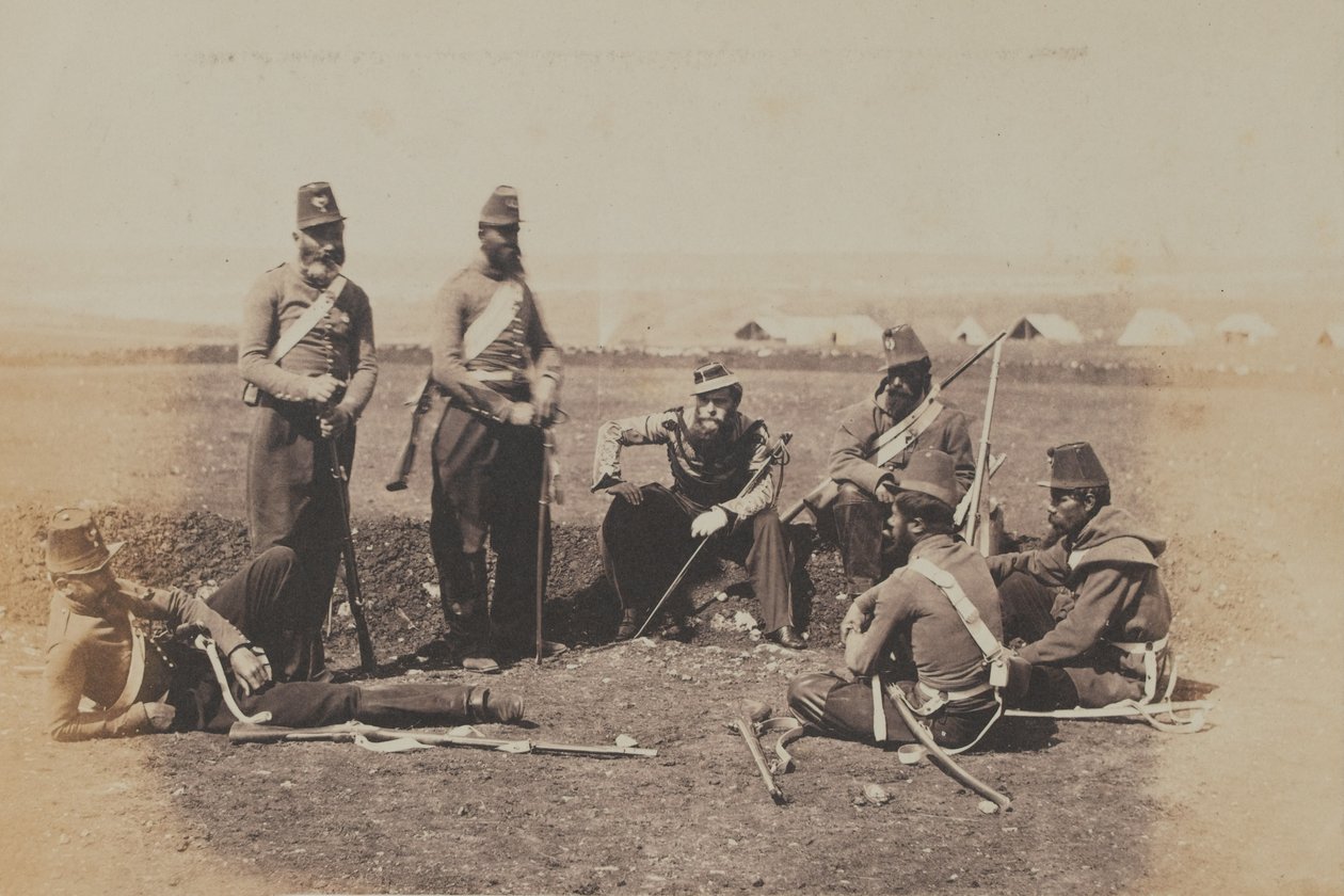 afrikkalaiset metsästäjät tekijältä Roger Fenton