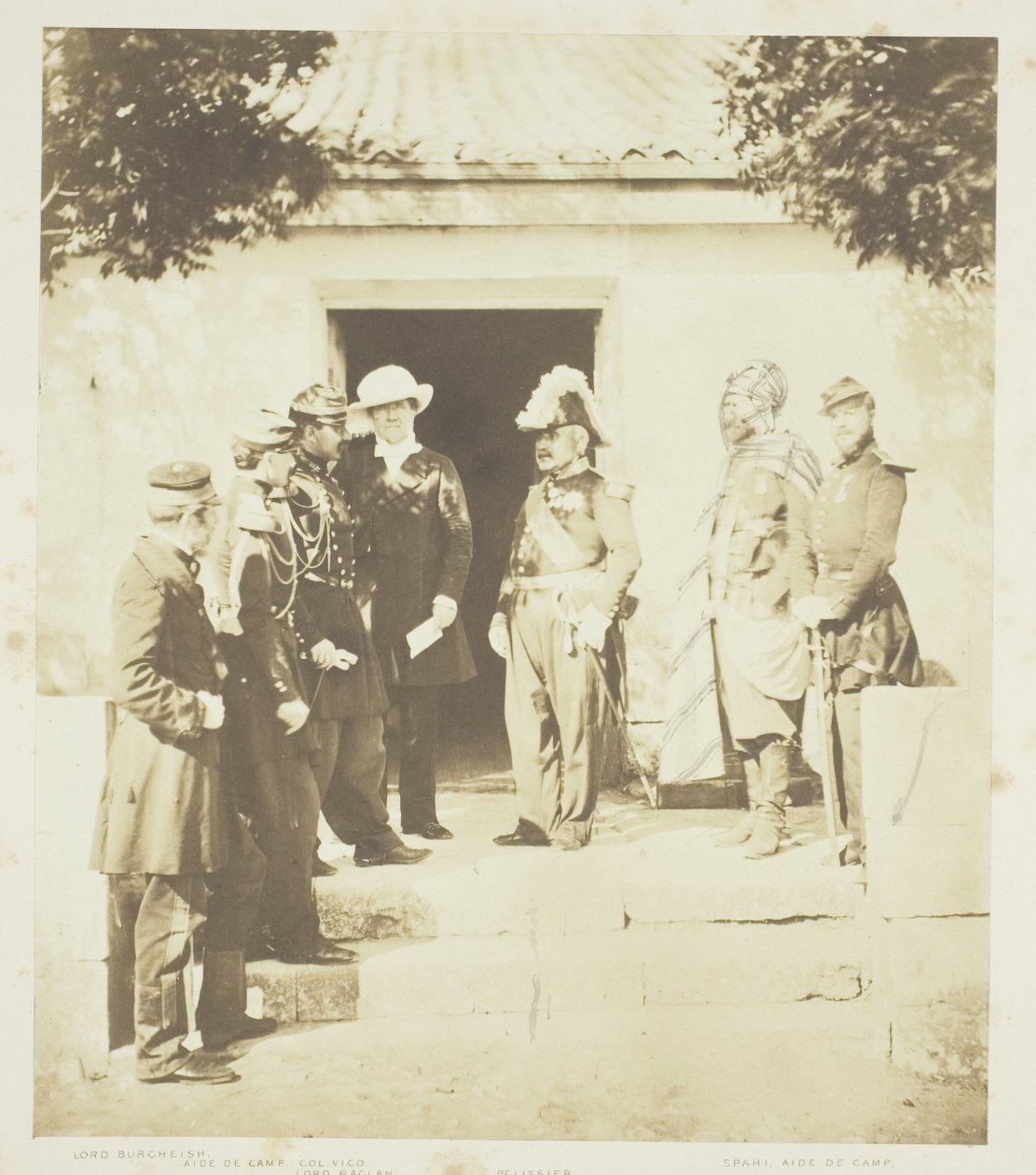 Ryhmä pääkonttorissa tekijältä Roger Fenton