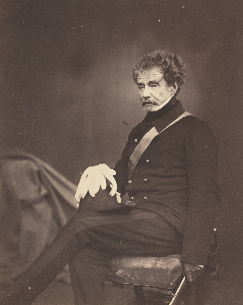 Kenraaliluutnantti Sir Colin Campbell, G.C.B., 1855. tekijältä Roger Fenton