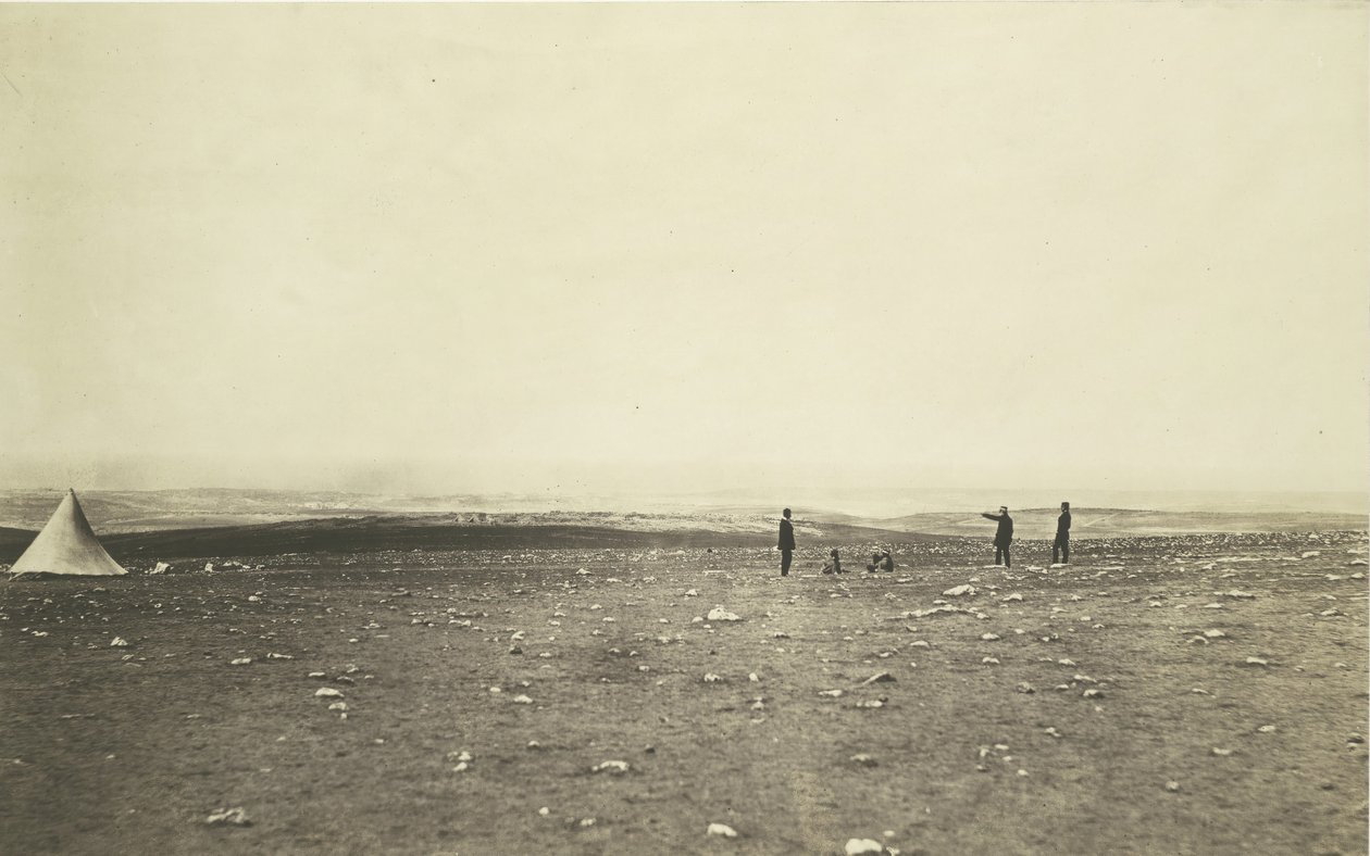 Sebastopol Cathcartin kukkulalta, 1855. tekijältä Roger Fenton