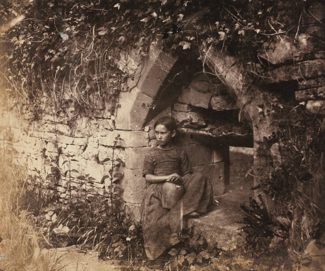 Tintern Abbey, n. 1856. tekijältä Roger Fenton