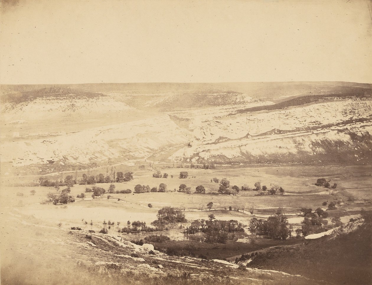 Inkermannin laakso III. tekijältä Roger Fenton
