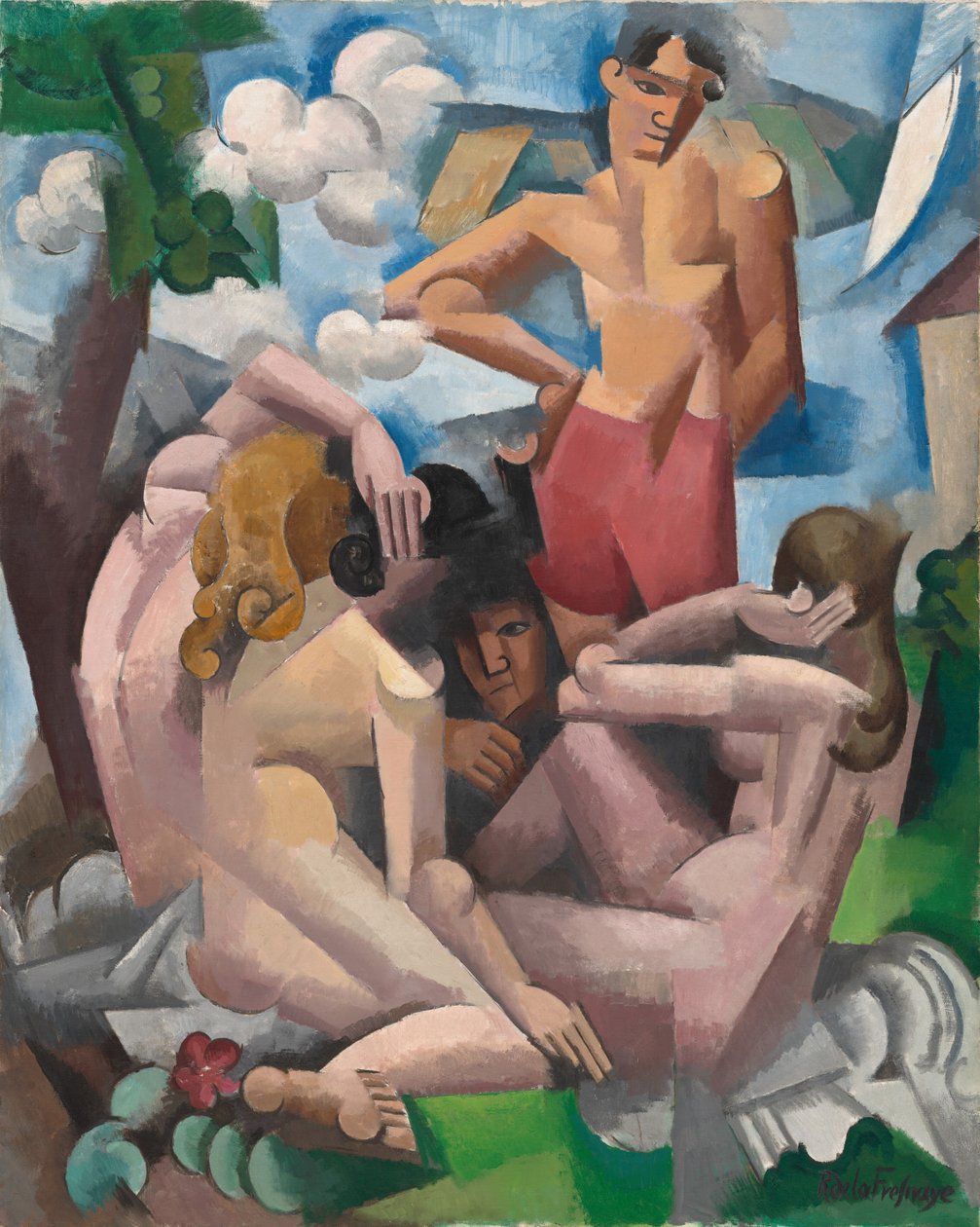 Uimarit, 1912. tekijältä Roger de La Fresnaye