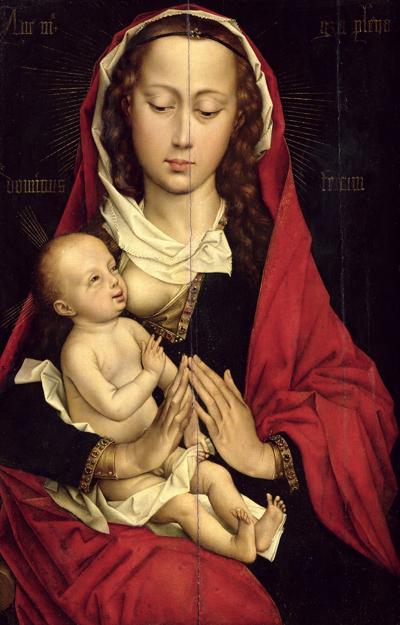 Madonna ja lapsi tekijältä Rogier van der Weyden