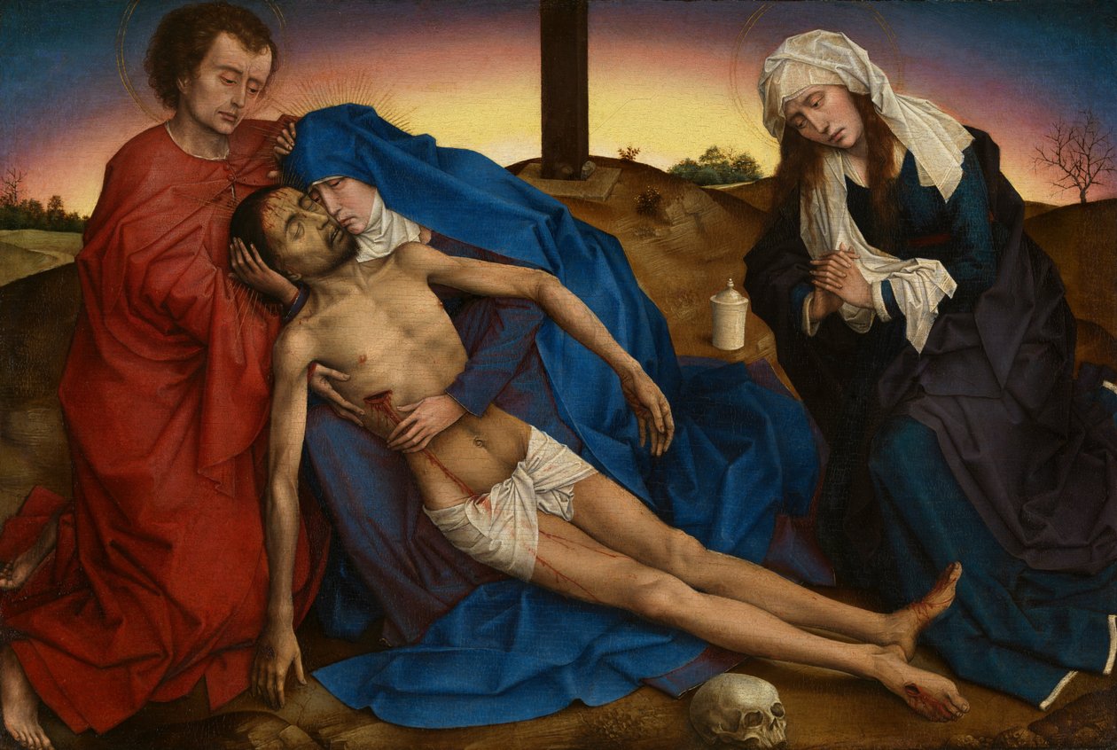 Pieta tekijältä Rogier van der Weyden