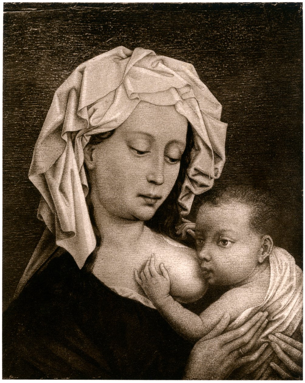 Madonna ja lapsi, 1927 tekijältä Rogier van der Weyden