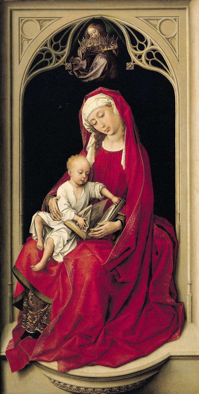 Neitsyt ja lapsi tekijältä Rogier van der Weyden